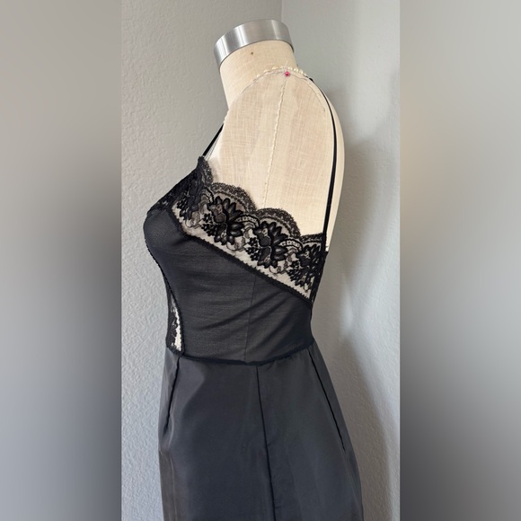 Vintage 50s/60s Keyline by Keystone Lace Slip Dress Small - Picture 2 of 10
